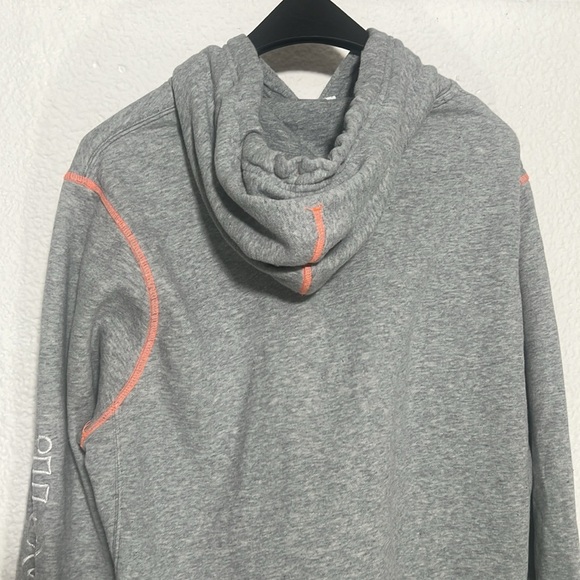 Nike Gray Hoodie with Orange Accents - Picture 5 of 7